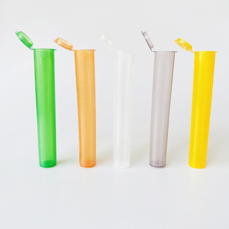Child Resistant Pre Tube Factory - Customize Colors 98mm-120mm Pop Top