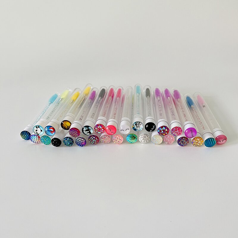 Lash Brushes Wand Supplier - Wholesalers Private Label Colorful Cleaning