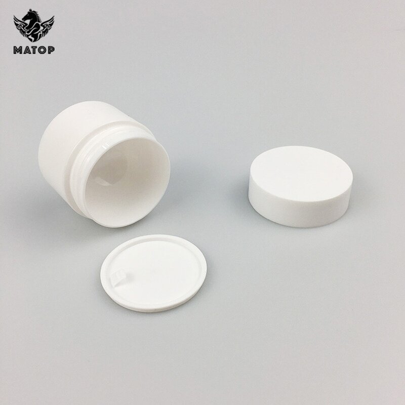 Cosmetic Cream Jar Supplier - Custom Silk Printing 5g-50g Plastic Matt
