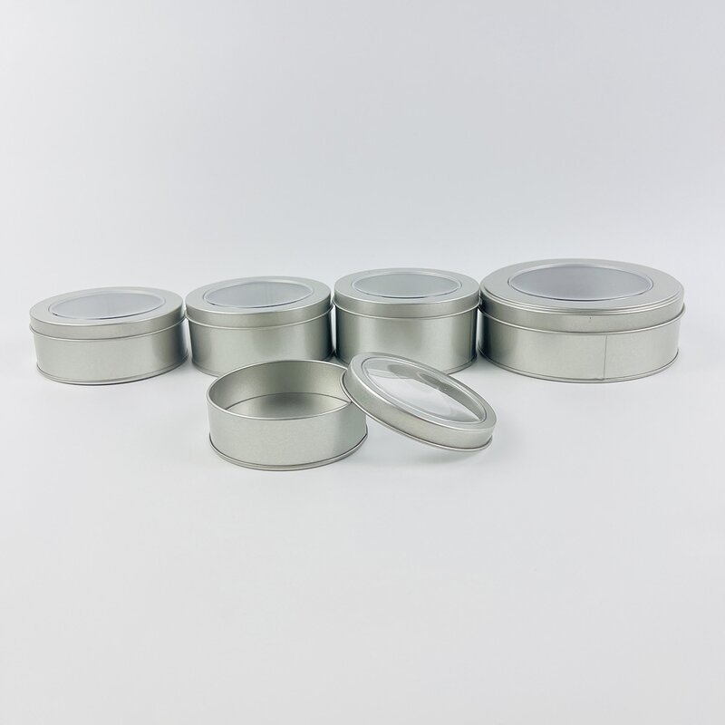 Food Grade Metal Box Manufacturer - Custom Round Pastries Baklava Tinplate