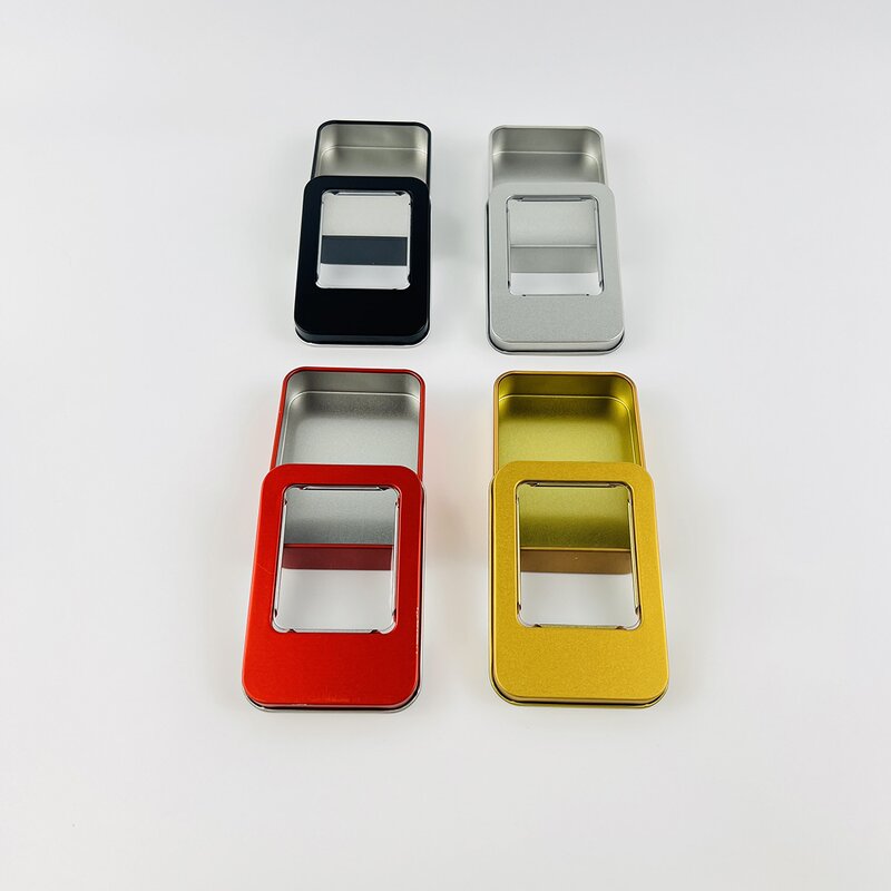 Chocolate Beans Tin Factory - Custom Printing Empty Embossied Hinged Tins