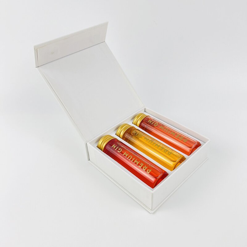 Mini Glass Vials Factory - Small Clear with Screw Cap Sample Package Box