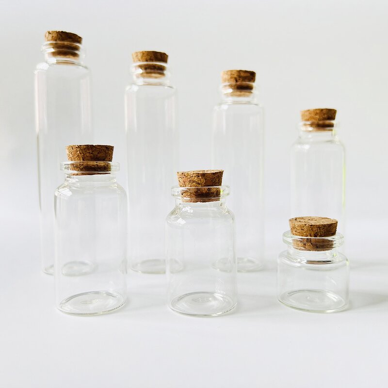 Glass Test Tube Vial Supplier - Wholesalers Stock Size 10ml 15ml Mini