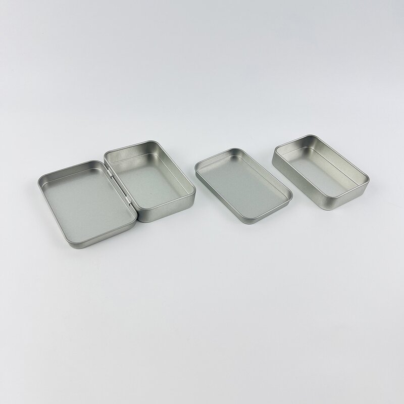 Storage Tinplate Box Manufacturer - Food Grade Rectangle Portable Mini