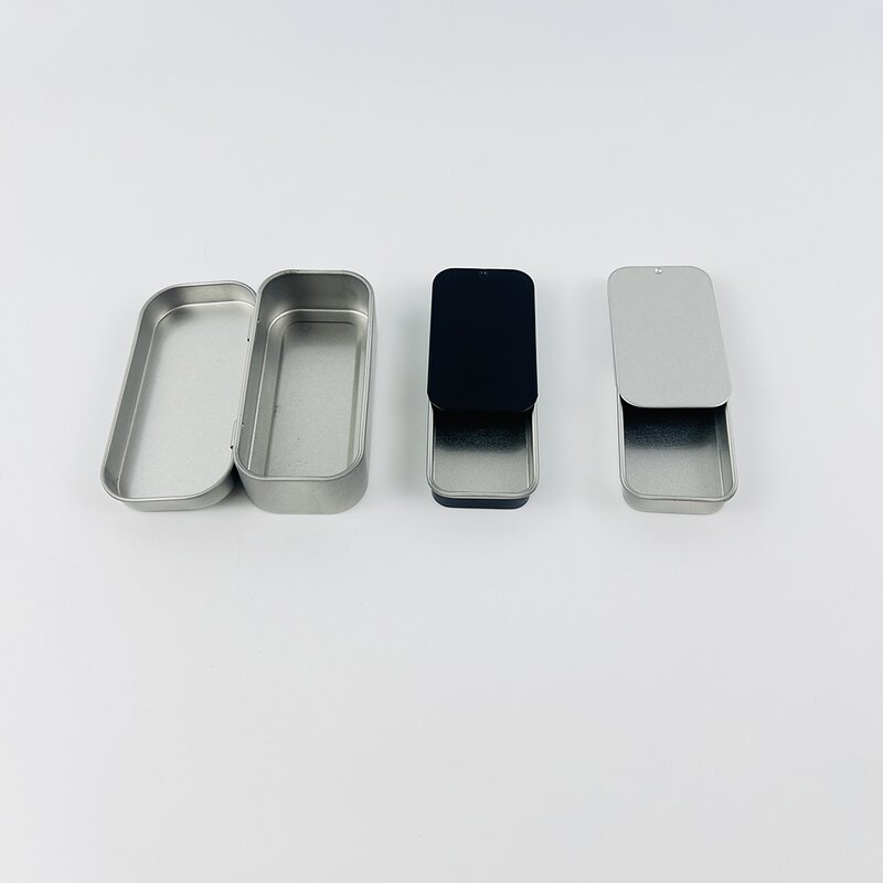 Lip Balm Tin Case Factory - Empty Custom Luxury Embossed Hinged Lid