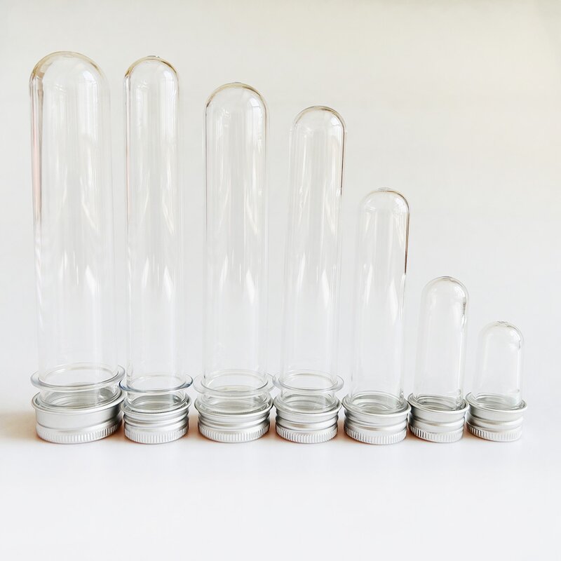 Clear PET Tube Factory - 30ml-80ml Packaging Clear Plastic test Tube