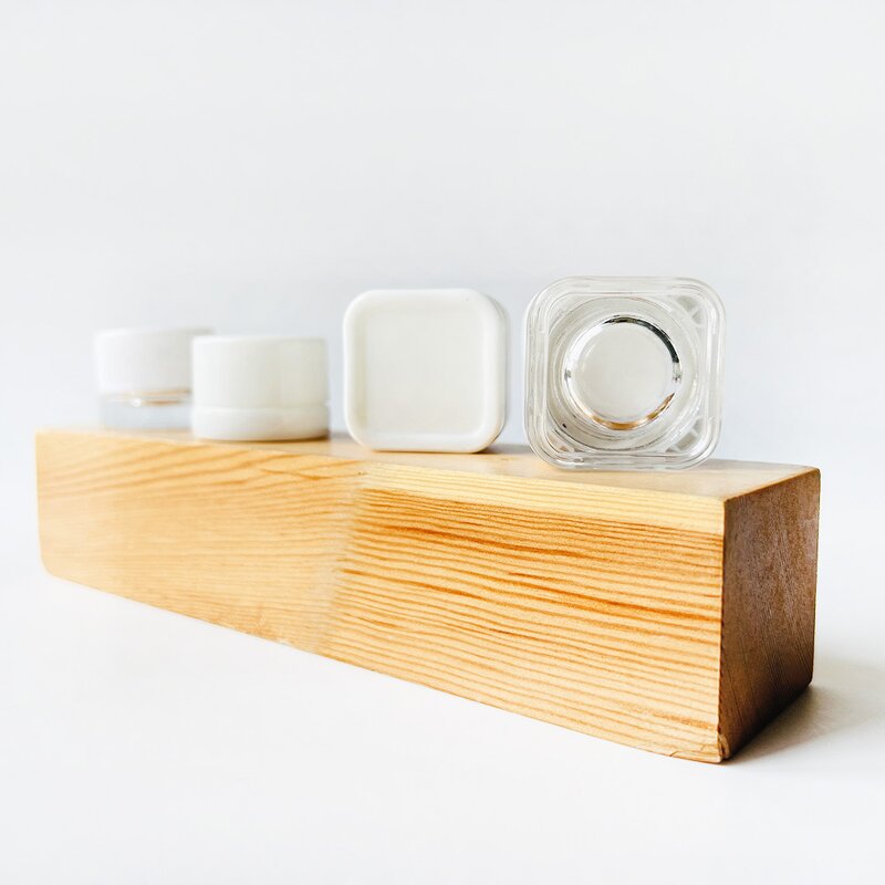 Food Grade Glass Jars Manufacturer - Custom 3ml-15ml Concentrate Jars