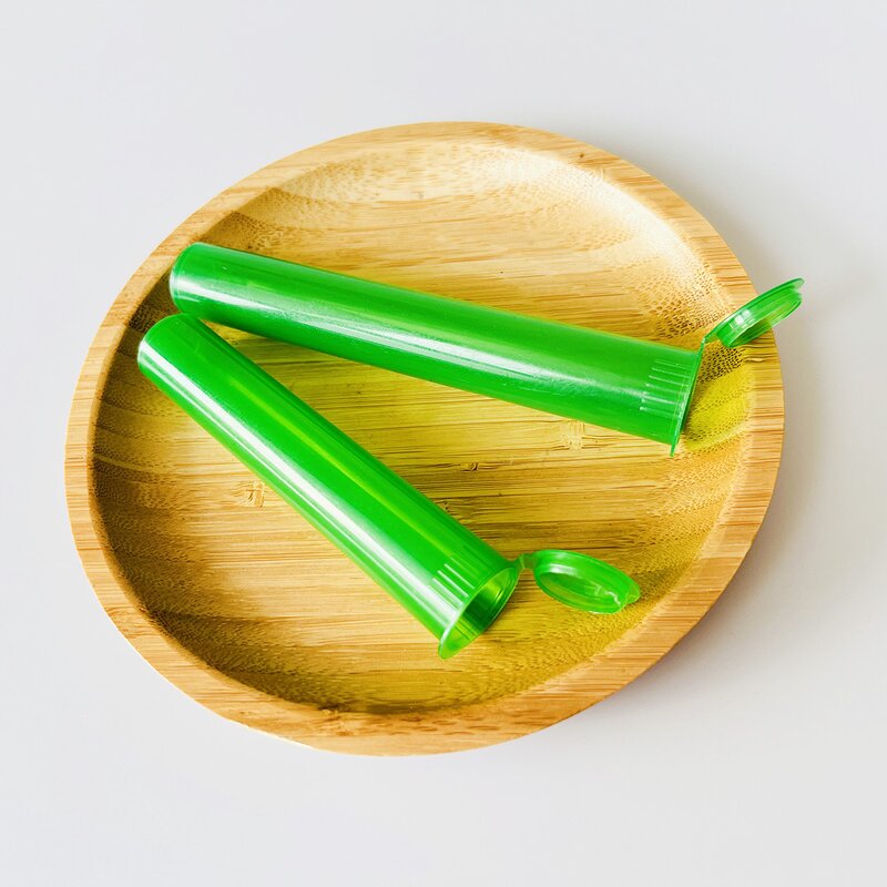 Plastic Pop Top Tubes Supplier - Custom Stickers logo Vial Tubes