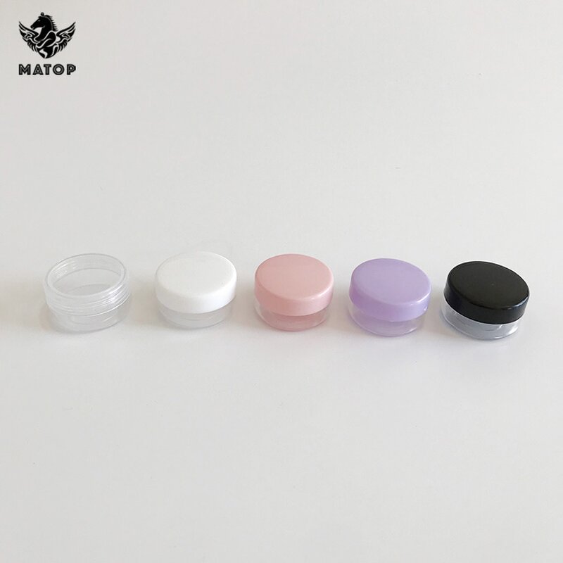 Small Plastic Cosmetics Jars Supplier - 3ml-30ml with Lids