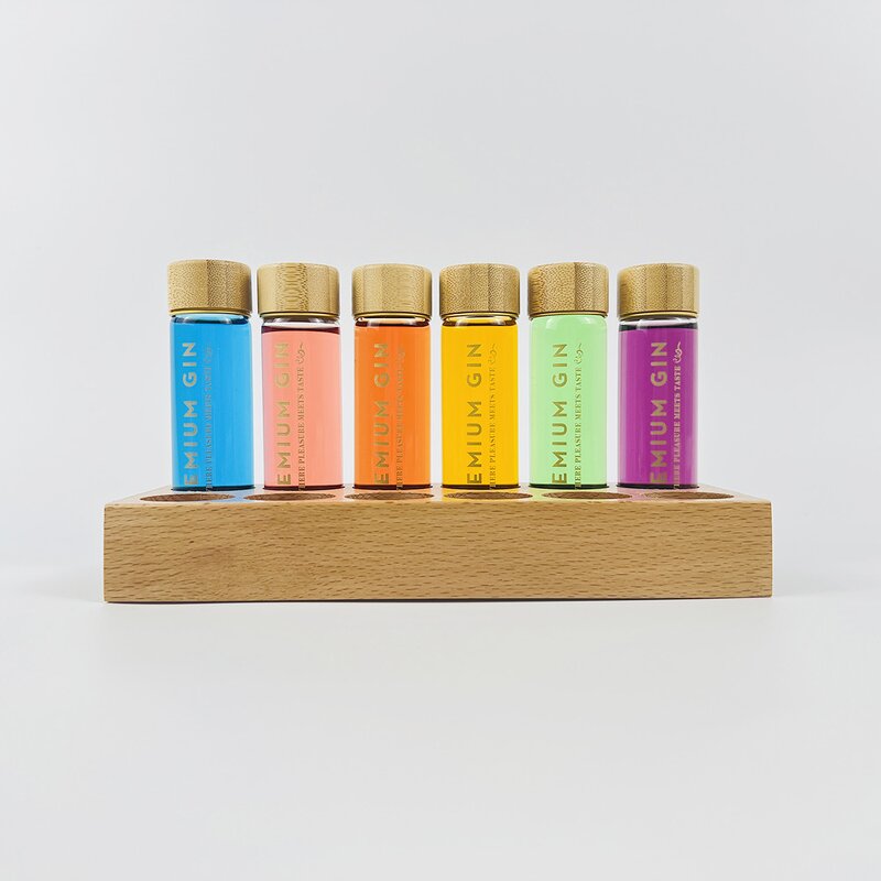 Glass Test Tube Manufacturer - 30ml 50ml 100ml Food Grade Customized Round