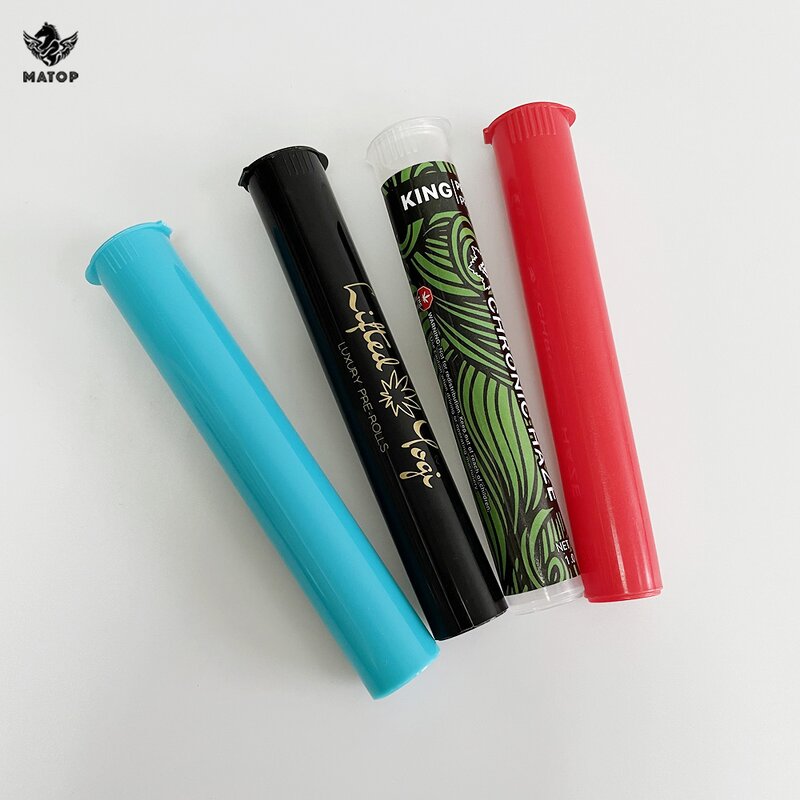 CR Rolled Cones Tube Factory - Custom Label Eco Plastic Child Resistant