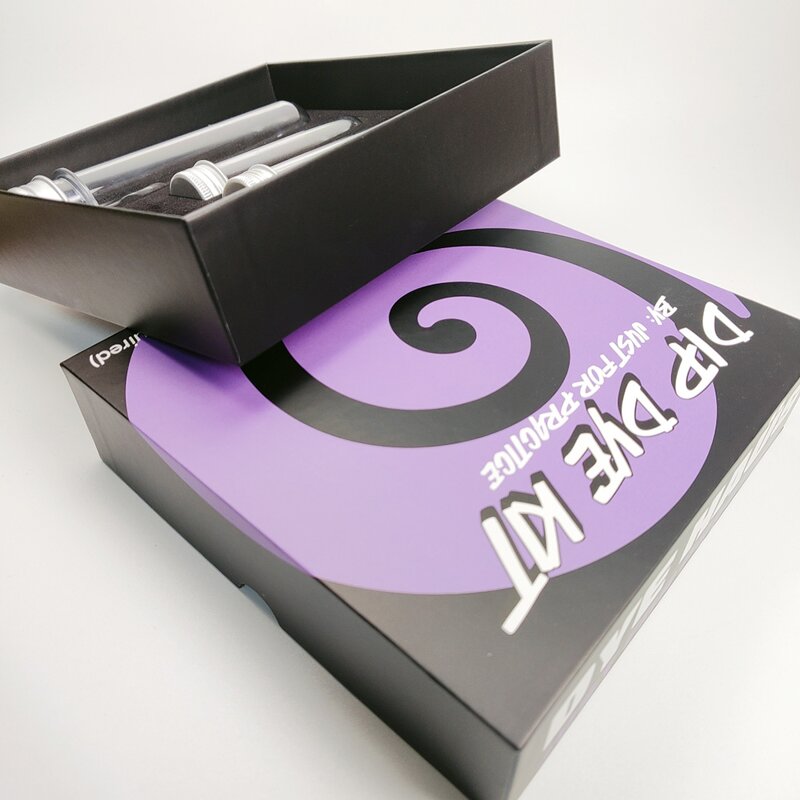 Glass Skincare Test Tubes Supplier - Custom White Gift Box with logo