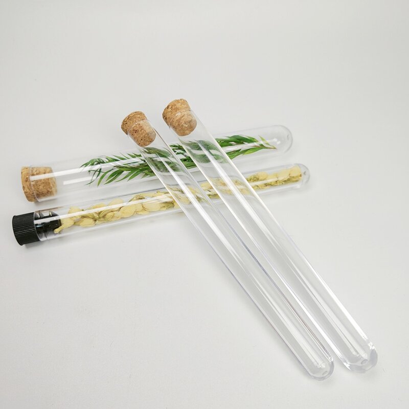 Plastic Test Tubes Factory - Manufacturers Wholesalers 125mm with Cork