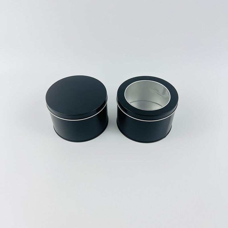 Food Grade Metal Box Manufacturer - Custom Round Pastries Baklava Tinplate