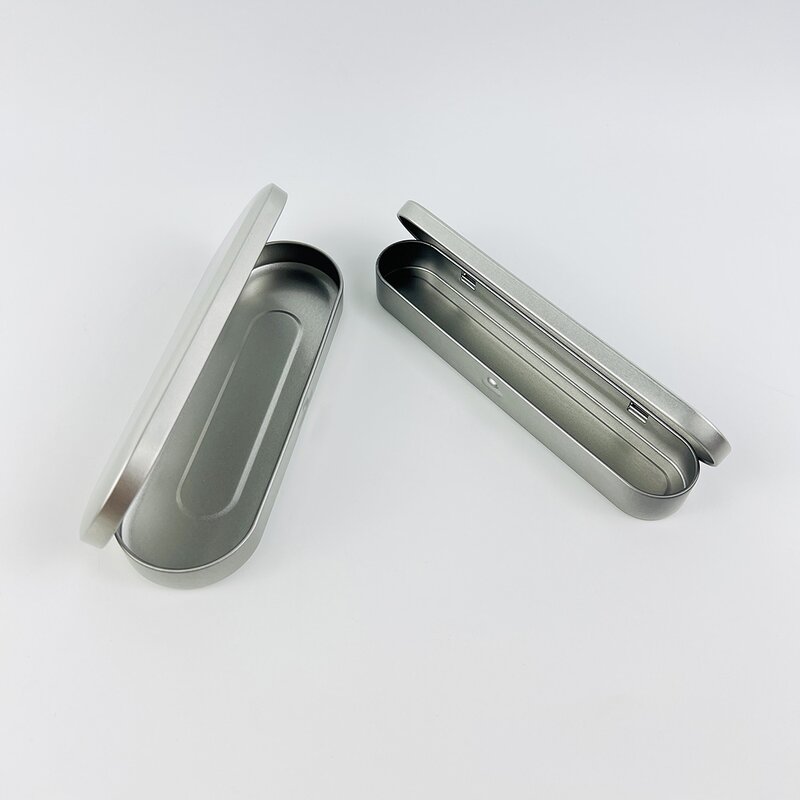 Pencil Tin Case Supplier - Customize Hinged Stationery Tweezers Packaging