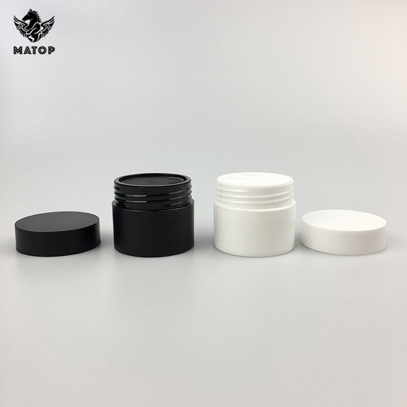 Cosmetic Cream Jar Supplier - Custom Silk Printing 5g-50g Plastic Matt