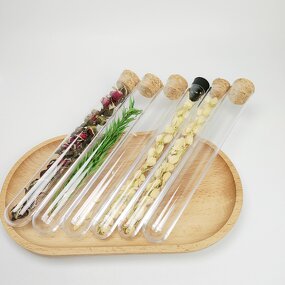 Clear Plastic Storage Tubes Factory - 20x150mm 25x150mm for Candies Beads