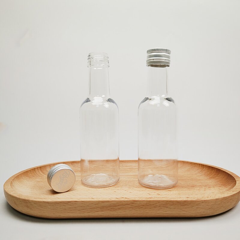 Empty Mini Plastic Bottles Factory - Customized Label Stickers 30ml-150ml