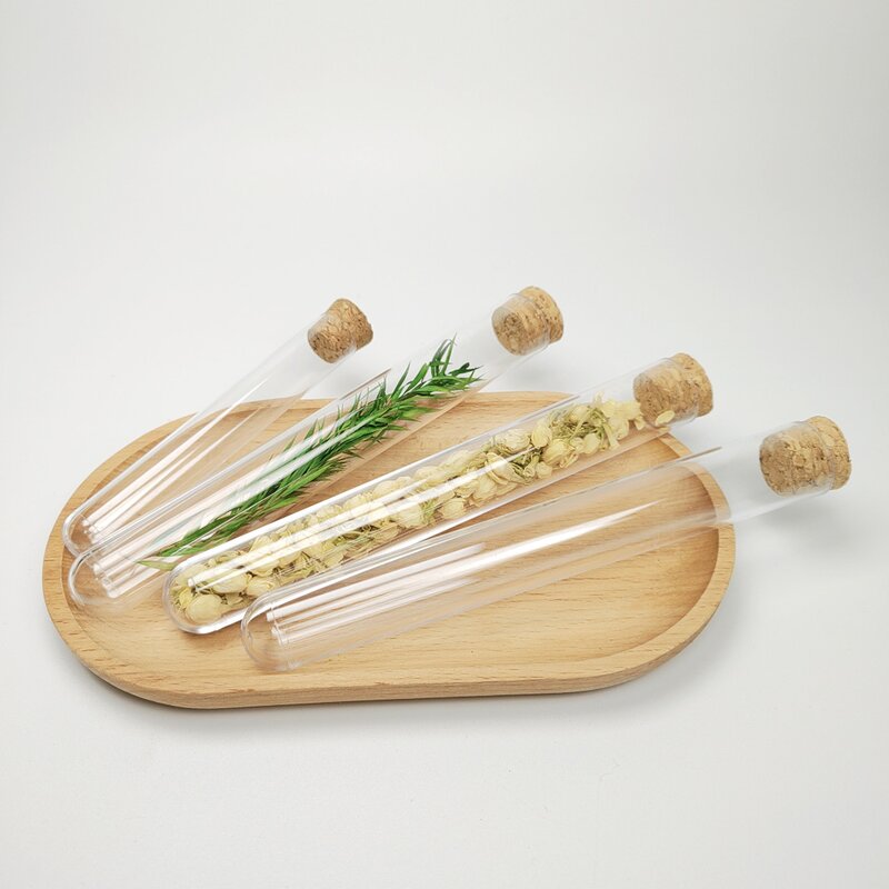 Plastic Test Tubes Supplier - Eco-friendly OEM ODM 125mm with Cork