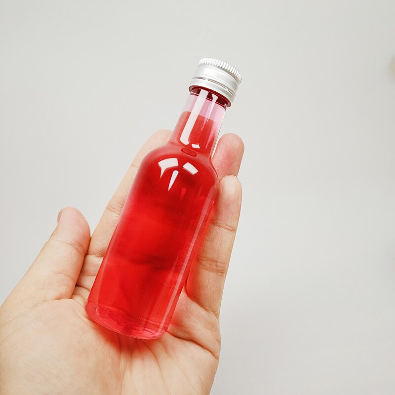 Empty Plastic Wine Bottle Manufacturer - 50ml-750ml with Metal Tamper-proof