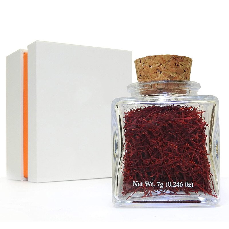 Saffron Packaging Jar Manufacturer - 1g-5g Customized Label square Round