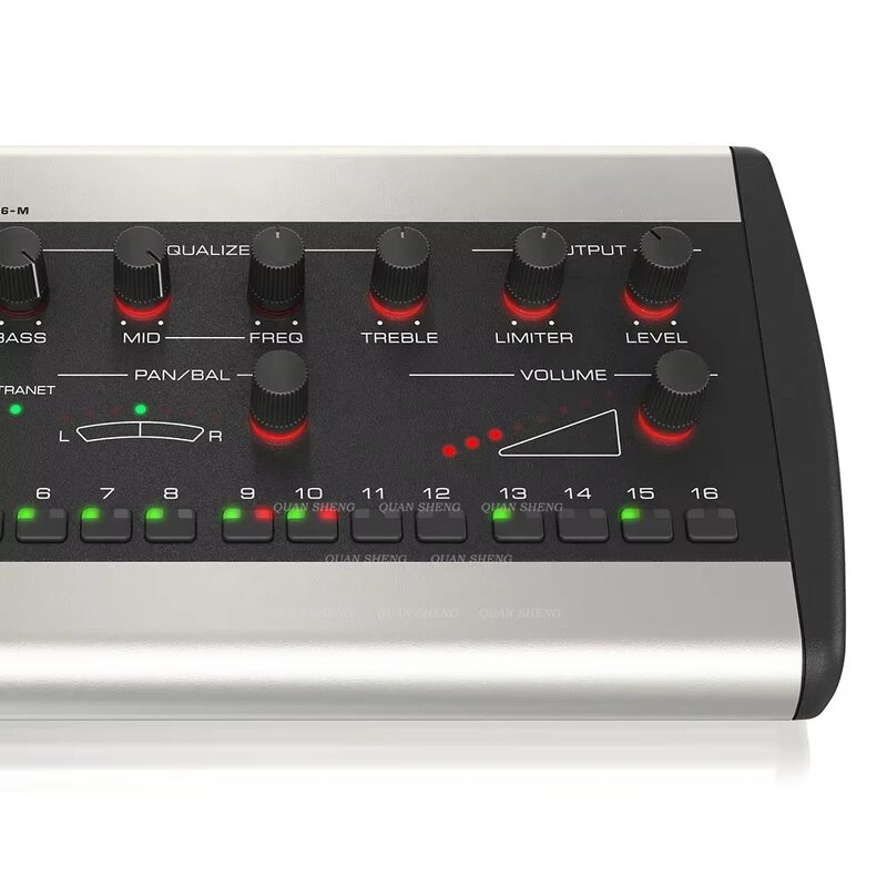 Digital Audio Mixer Supplier - High Quality P16-M 16-Channel Aluminum