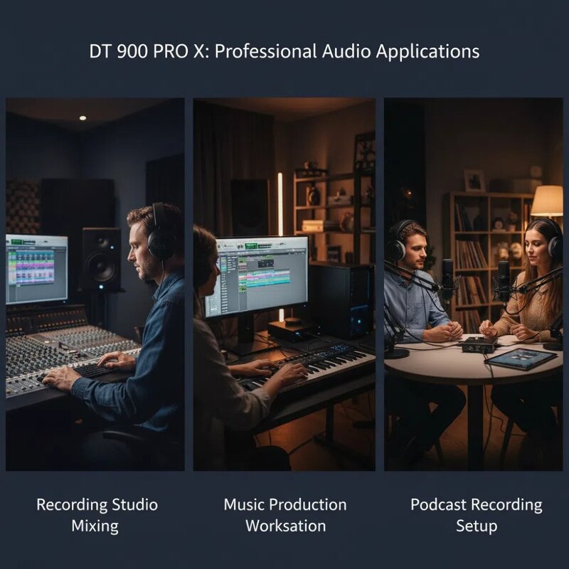 Open Back Headphones Manufacturer - DT900 PRO X Dynamic Over-Ear High