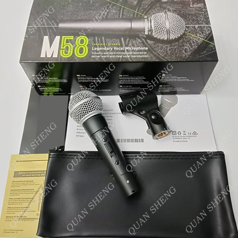 Cardioid Microphone Supplier - M58 Professional for Podcast Studio Recording