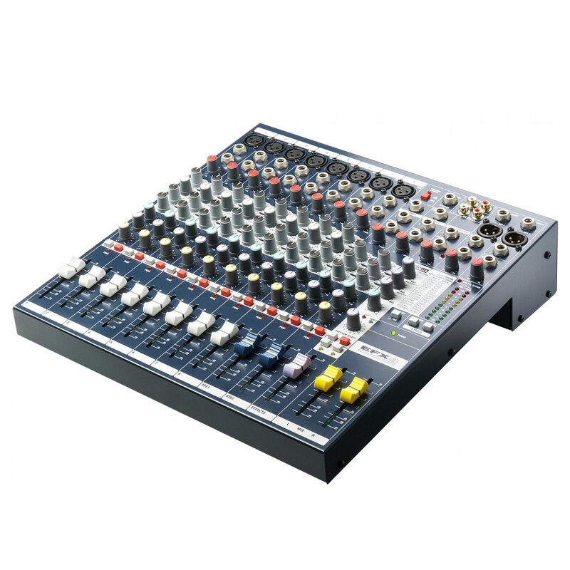 Analog Audio Mixer Manufacturer - EFX8 8-Channel 8 Mono with Lexicon Effects