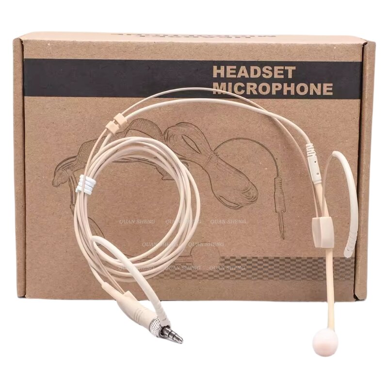 Wireless Microphone Bodypack Factory - High Quality Beige Skin with Headset