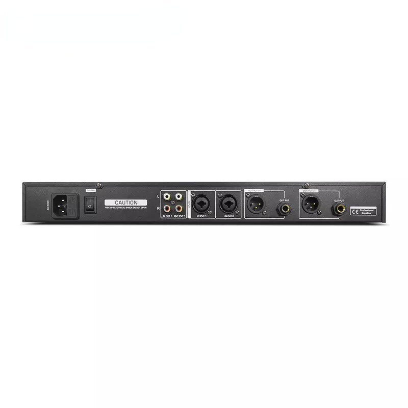 Digital Audio Equalizer Manufacturer - EQ-A31 Dual Channel Graphic Led