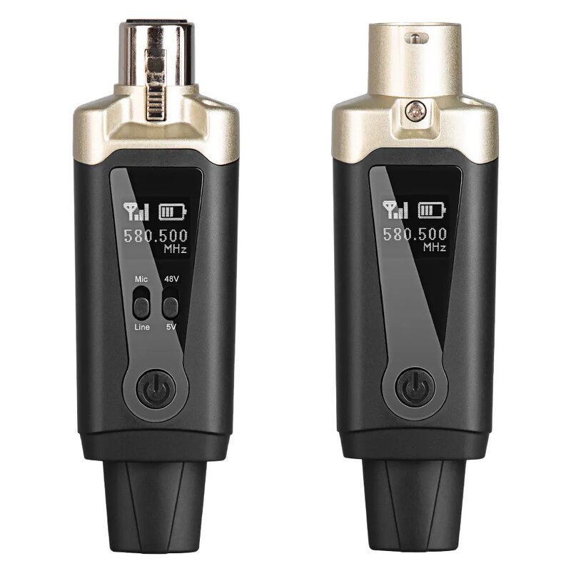 UHF Wireless Microphone Supplier - with Cardioid XLR Transmitter Receiver
