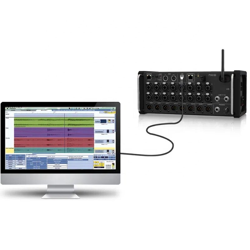 Professional Digital Mixer Manufacturer - MR18 with Wireless Control 18