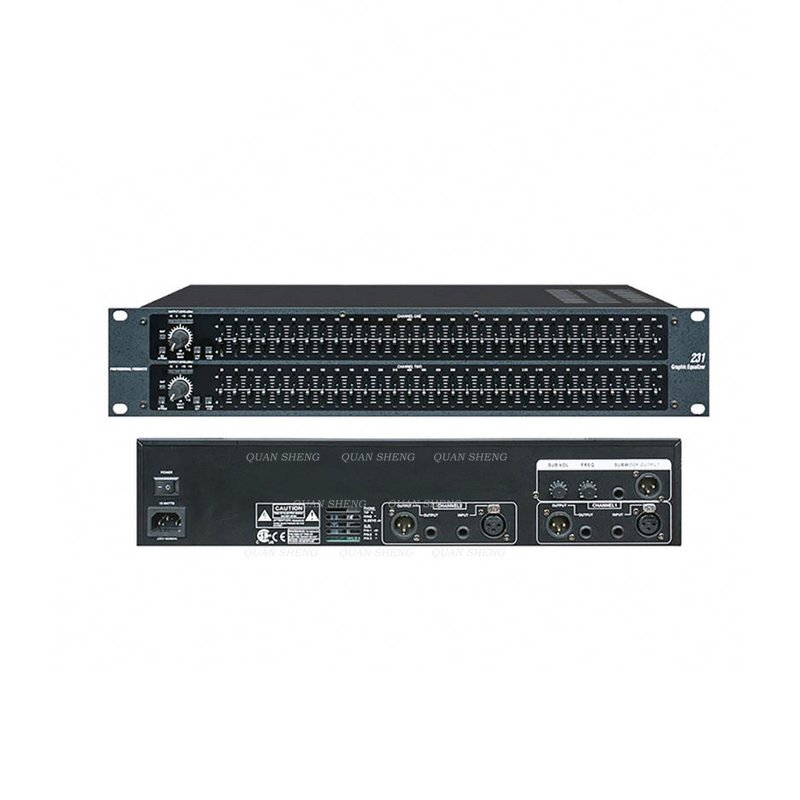 Graphic Equalizer Supplier - DBX 231 Dual Channel 31 Band Stereo EQ