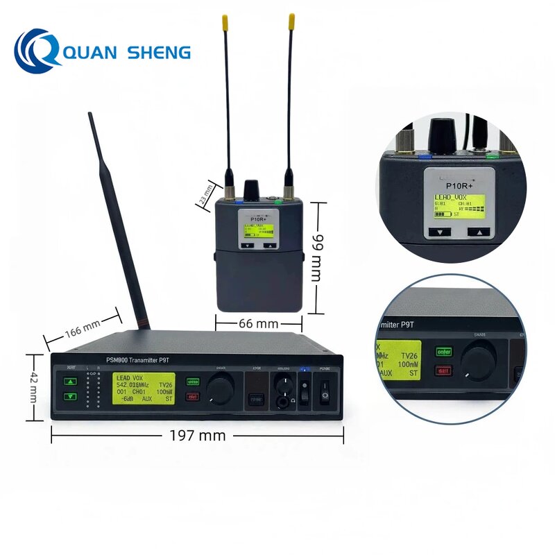 Wireless In-Ear Monitor System Manufacturer - PSM900 Professional Studio