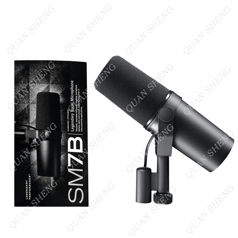 Studio Microphone Factory - SM7B Cardioid Adjustable for Podcasting Vocal