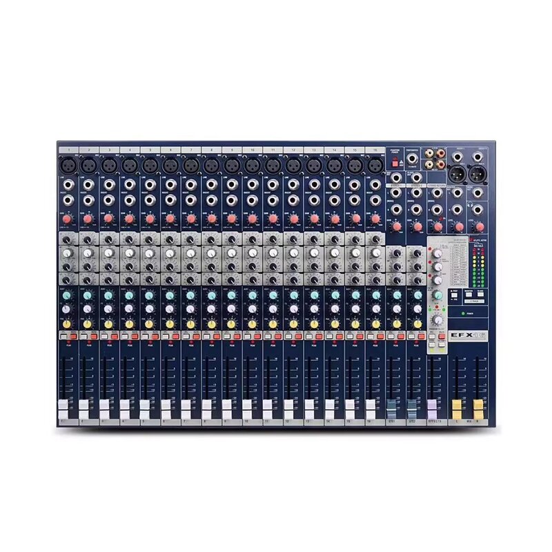 16-Channel Audio Mixer Factory - EFX16 Professional with Lexico Digital