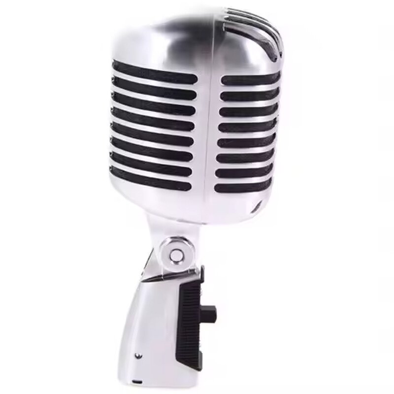 XLR Wired Microphone Supplier - 55SH Silver Universal Vocal for Podcasting