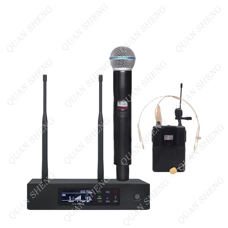 Wireless Microphone Manufacturer - Professional QLXD4 QLXD24 Handheld BETA58