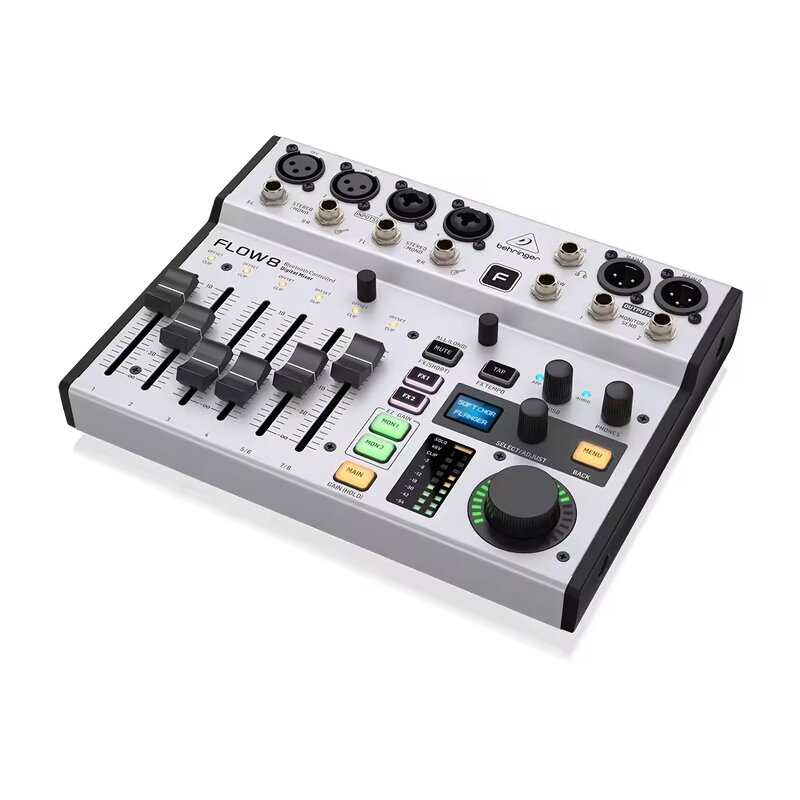 Digital Audio Mixer Supplier - FLOW 8 Bluetooth Live Sound Console with