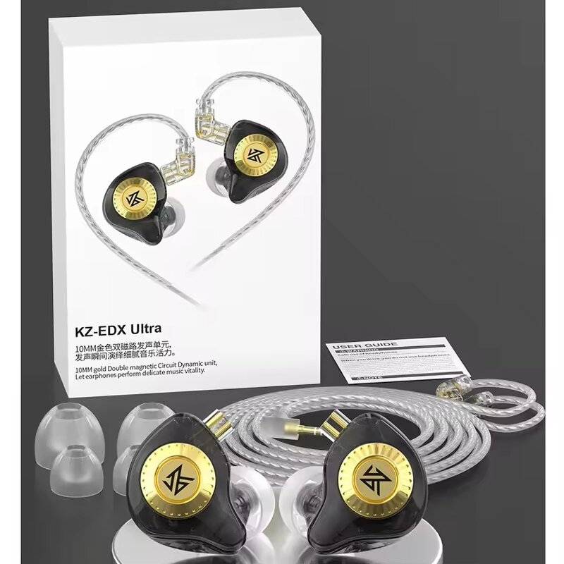 Ergonomic in Ear Headphones Manufacturer - KZ EDX Ultra Dynamic Noise