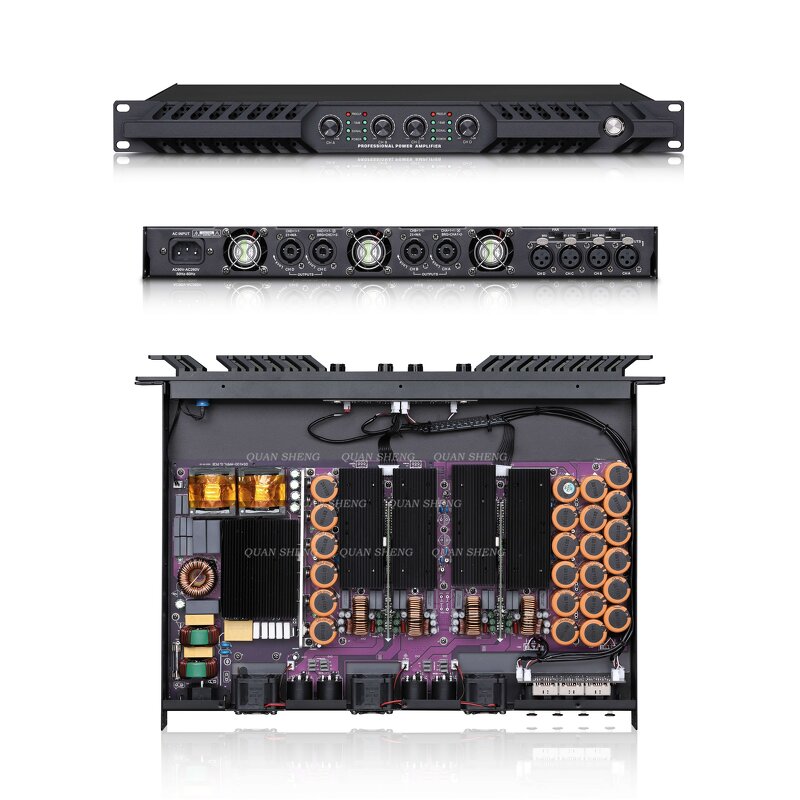 Class D Amplifier Factory - DP412 1200W Professional Sound Equipment