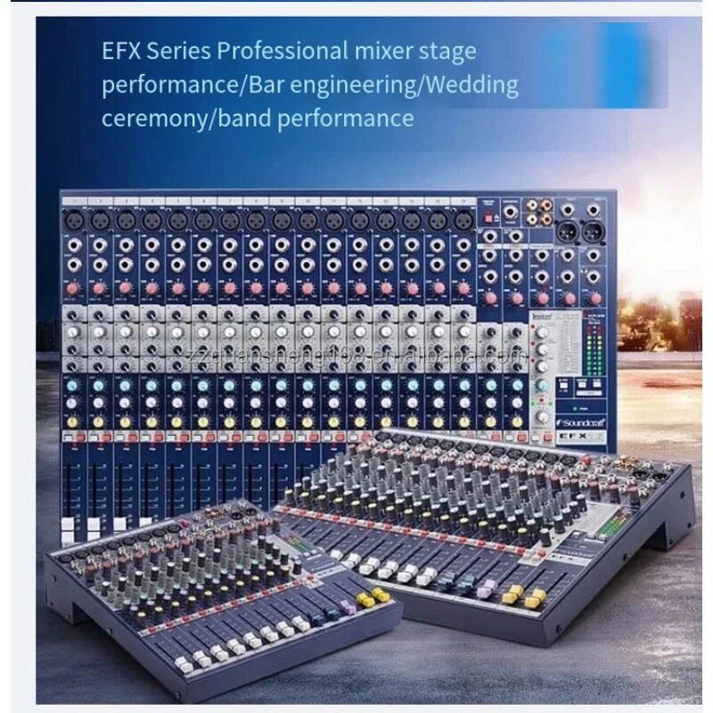 Digital Effects Mixer Supplier - EFX Series Live Performance 8/12/16