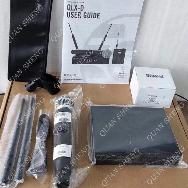 Wireless Microphone Manufacturer - Professional QLXD4 QLXD24 Handheld BETA58