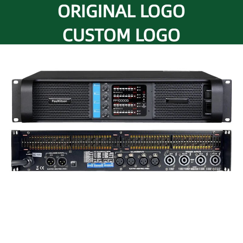 Professional Audio Amplifier Factory - FP10000q 4-Channel 10000 Watt