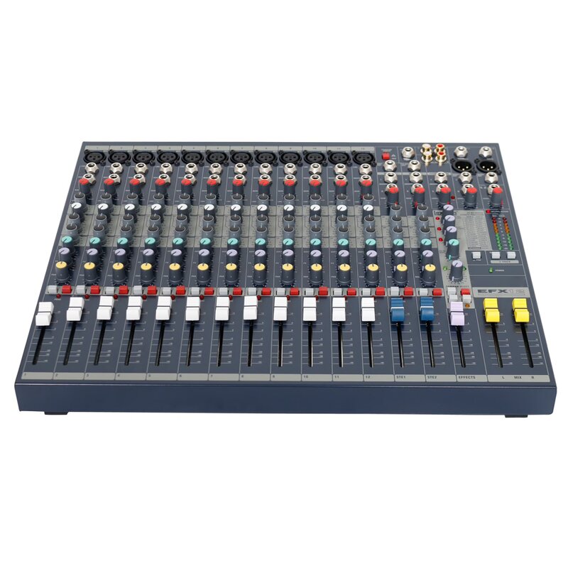 Professional Audio Mixer Supplier - EFX12 12-Channel with Lexico Digital