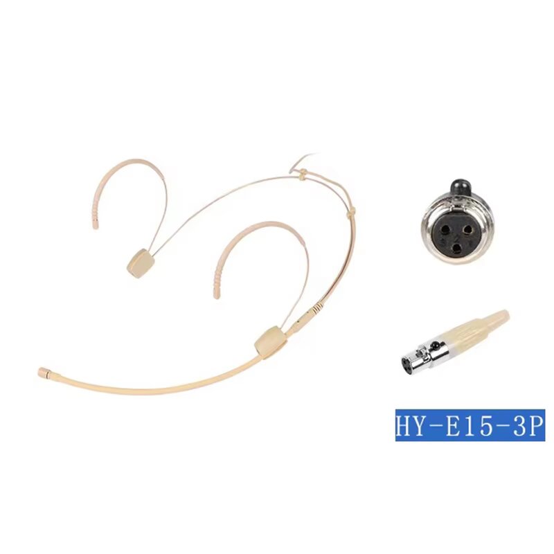 Wireless Microphone Bodypack Factory - High Quality Beige Skin with Headset