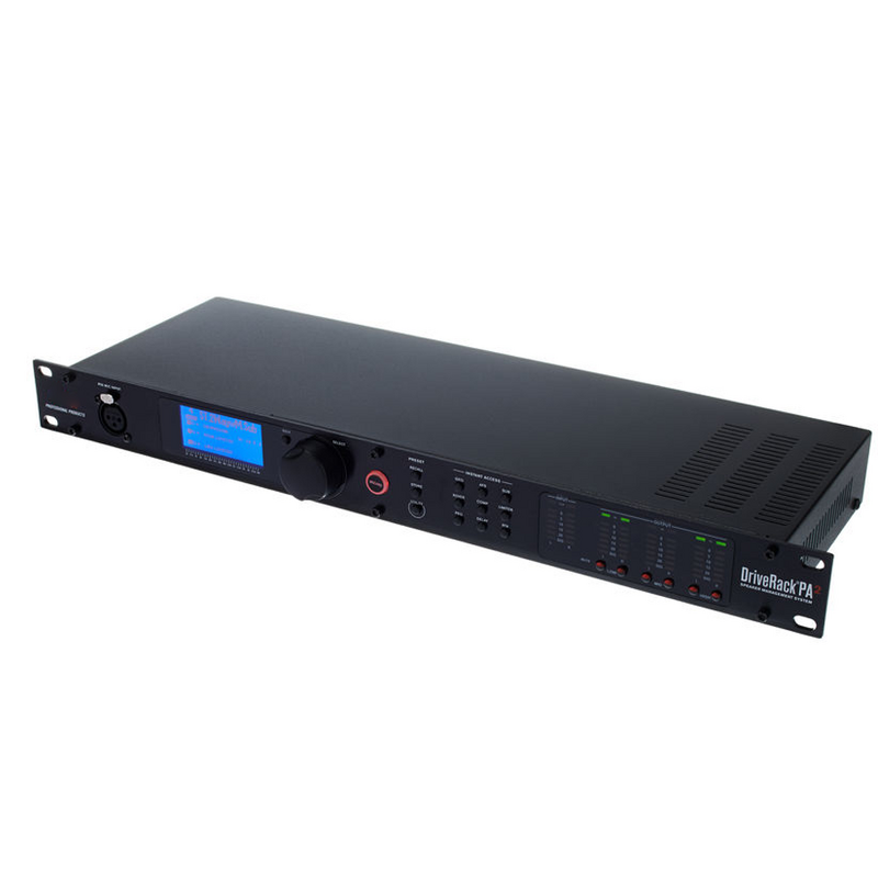DSP Audio Processor Manufacturer - DriveRack PA2 2 Input 6 Output Digital
