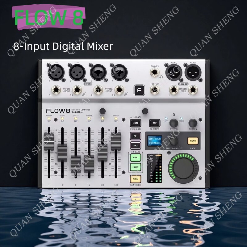 Digital Mixer Supplier - FLOW8 Optimum Headroom Sound Console 4-Channel
