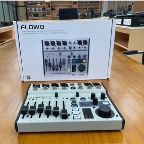 Mini Digital Mixer Manufacturer - Flow8 8CH with Bluetooth Audio App